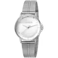 Produktbild: Esprit ES1L065M0065 Fifty-Fifty Uhr Damenuhr Edelstahl Silber - Weiß/Silber