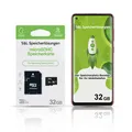 Produktbild: microSD Speicherkarte S&L für Samsung Galaxy A21S - Speicherkapazität: 32 GB