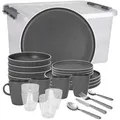 Produktbild: BRUNNER Camping Geschirr Set 4 Personen | Anti-Slip | All Inclusive DOLOMIT, 36-tlg.
