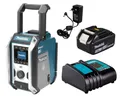Produktbild: Makita DMR 115 Akku-Baustellenradio DAB+ und Bluetooth mit Akku 3 Ah & Ladegerät