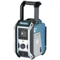 Produktbild: Makita Baustellenradio DAB, DAB+ AUX, Bluetooth®, USB spritzwassergeschützt,