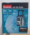 Produktbild: MAKITA 18V Akku-Baustellenradio 'DMR115' Bluetooth IP65 DAB+ mit Netzteil NEU