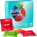 Produktbild: durex Kondome Überrasch Mich mit 4 verschiedenen Kondomsorten zum Ausprobieren Ausprobierset, 30 St., Für unterschiedlichste Bedürfnisse