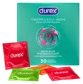 Produktbild: Durex Überrasch Mich 30 Kondome – Mix Pack, befeuchtet