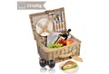 Produktbild: SÄNGER Picknickkorb Amrum (Set, 13 St., Picknickkorb), 2 Personen, Geschirr, Komplettset mit Kühltasche