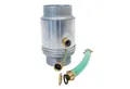 Produktbild: Zambelli Regenfallrohr, (Regenwassersammler 100mm Silber aus korrosionsbeständigem Titanzink), Wassersammler inkl. Schlauchanschluss für Regentonne