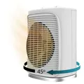Produktbild: Cecotec Elektrischer Energiesparheizlüfter ReadyWarm 2050 Max Force Rotate Weiß, Heizlüfter mit 2000 W, 65° Oszillation, 3 Modi, einstellbares Thermostat, Abdeckungsbereich 20 m², Weiß