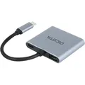 Produktbild: DICOTA USB-Hub D32063 4-fach silber