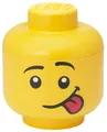 Produktbild: LEGO Mini-Aufbewahrungskopf STORAGE HEAD SILLY 360 ml gelb