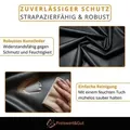 Produktbild: Sitzbezug Kunstleder – wasserabweisender Werkstattschoner für Autositz