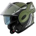 Produktbild: Bogotto Motorradhelm FS-X600 Atyr Limited Edition Klapphelm, vorbereitet für Kommunikationssystem,geeignet für Brillenträger,v grün M
