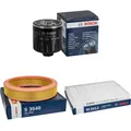 Produktbild: BOSCH Inspektionspaket Filterset für Seat Arosa 1.0 1.4 Ibiza II Cordoba