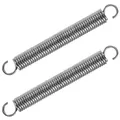 Produktbild: GUNGY Zugfedern mit Haken Edelstahl Spannfeder Zugfeder 150mm Außendurchmesser 18mm Drahtdurchmesser 2,5mm Maximale Zugkraft 12,8KG 2,5x18x150mm 2 Stück
