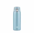 Produktbild: Emsa Thermobecher Travel Mug Light Eisblau, 400 ml, Edelstahl, PP-Kunststoff