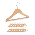 Produktbild: Kinderkleiderbügel Baby Kleiderbügel Kinderbügel Holzkleiderbügel Holz 20er Set