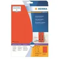 Produktbild: HERMA Special - Papier - matt - permanent selbstklebend - perforiert - Rot - 61 x 297 mm 60 Etikett(en) (20 Bogen x 3)