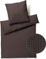 Produktbild: JOOP! Soft-Flanell Bettwäsche-Garnitur Soft Farbe Mocca Größe 155x220+80x80