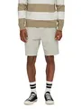 Produktbild: ONLY & SONS Herren Sweat Short ONSLINUS - Regular Fit - Blau Beige Weiss, Größe:XXL, Farbe:Silver Lining 22024967