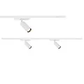 Produktbild: BRILONER - Schienensystem Luxtrail Erweiterungsset, 2x LED Spots, erweiterbar, schwenkbar, Lampen, Lichtschienensystem Decke, Strahler Schiene, Deckenlampe, Deckenleuchte, Spotlight, 1m, Weiß