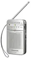 Produktbild: Panasonic RF-P50DEG-S Taschenradio mit Trageriemen, Batteriebetrieb Silber