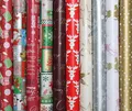 Produktbild: Osma Geschenkpapier 10 Rollen Geschenkpapier Weihnachten 200x70 cm Mix, Weihnachten (10St)