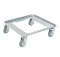 Produktbild: BRB-Lagertechnik Transportroller Transportroller/Kistenroller für Behälter 500x500 mm, Edelstahl