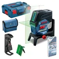 Produktbild: Bosch Professional 12V System Kreuzlinienlaser GCL 2-50 CG (Ohne Akku und Ladegerät, grüner Laser, Innenbereich, mit App-Funktion und Halterung, sichtbarer Arbeitsbereich: bis 20 m, in L-BOXX)