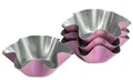 Produktbild: Backförmchen 4er Set gewellt Brioche Backform 16cm Rosa Creative Zenker 7473
