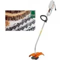 Produktbild: Stihl Motorsense FSE 81 + 30 Sägeketten (30 cm) 3/8P 1.3 mm 50 PC