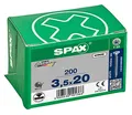 Produktbild: SPAX Senkkopf T20 Vollgewinde, 3.5x20, WIROX, 4CUT, 200 Stk