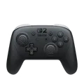 Produktbild: Nintendo Switch 2 Pro Controller kabellos, schwarz – HD‑Vibration, amiibo, 40h