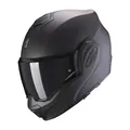 Produktbild: Scorpion Exo Tech Evo Solid Flat Black schwarz matt Gr. M Klapp Motorradhelm