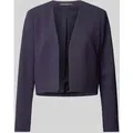 Produktbild: comma Blazer in unifarbenem Design in Marine, Größe 44