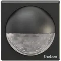 Produktbild: Theben Bewegungsmelder theLuxa R180 BK PIR, 180°, 12 m, innen + außen IP55, schwarz
