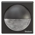 Produktbild: Theben theLuxa R180 BK Bewegungsmelder für Wandmontage, schwarz (1010201)
