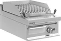 Produktbild: Saro Gas Lavasteingrill E7/Bs1Bb - Piezo-Zünder - Edelstahl - inkl. Lavasteine