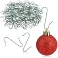 Produktbild: COM-FOUR® 150x Haken für Weihnachtsbaumschmuck - Schnellaufhänger Doppelhaken für Weihnachtsbaum-Deko - Christbaumkugel-Aufhänger, Baumhaken als Deko-Anhänger