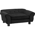 Produktbild: Hundesofa Schwarz 72x45x30 Cm Plüsch - Vidaxl