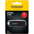 Produktbild: kQ Intenso Speed Line 32 GB USB Stick USB 3.2 SUPERSPEED schwarz