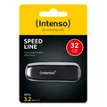 Produktbild: Intenso Speed Line 32GB USB Stick Highspeed USB 3.2 schwarz 32 GB 3533480