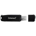 Produktbild: Intenso USB-Stick Speed Line schwarz, silber 32 GB, 1 St.