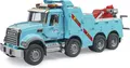 Produktbild: Bruder Spielfahrzeug MACK Granite Berge und Abschlepp-LKW mit L+S Modul 02831