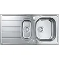 Produktbild: Abwäschen - Spülbecken K200, 97x50 Cm, Gebürsteter Edelstahl 31564sd1 - Grohe