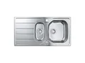 Produktbild: Grohe Edelstahlspüle K200 Edelstahlspüle, Abtropffläche, 1,5 Becken, Edelstahl (31564SD1)