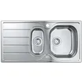 Produktbild: Grohe Einbauspüle 31564SD1 96,5x50cm, 1,5 Becken, aufliegend, Edelstahl