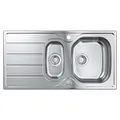 Produktbild: Grohe K200 Edelstahlspüle Küchenspüle Einbauspüle Abtropffläche 1815398
