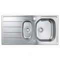 Produktbild: Grohe K200 Edelstahlspüle Küchenspüle Einbauspüle Abtropffläche 1801492