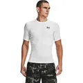 Produktbild: Under Armour Herren UA HG Armour Comp SS, kurzärmliges Funktionsshirt, schnelltrocknendes T-Shirt mit Kompressionspassform