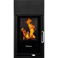 Produktbild: Buderus Logaflame HLS216 Heizeinsatz, 8 kW, Muldenfeuerung, Türanschlag links