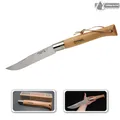 Produktbild: Opinel No.13 Inox Giant Taschenmesser Sandvik 12C27 Stahl Buchegriff Virobloc
